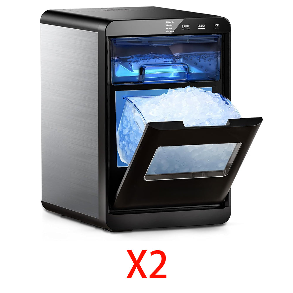 Countertop Nugget Ice Maker 44Lbs/24H