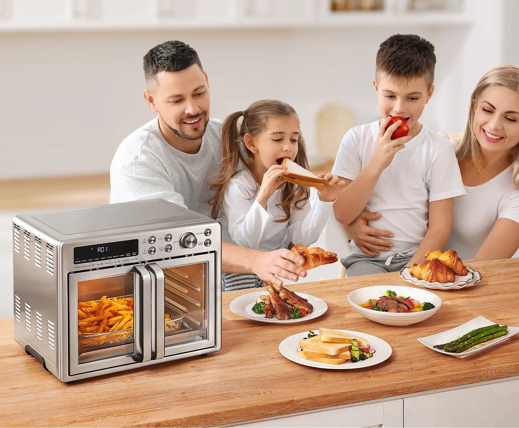 2026 Extra Large Air Fryer Countertop Oven Upgrade